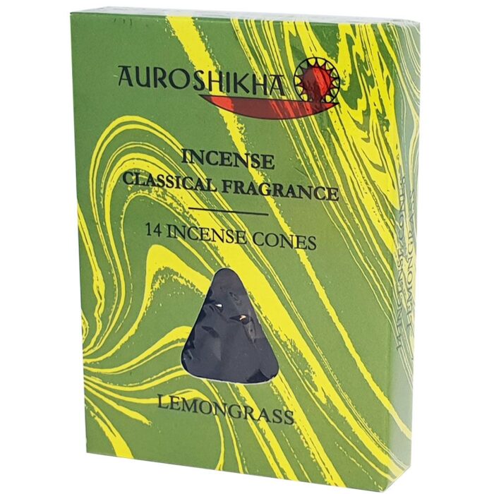 Auroshikha Lemongrass Incense Cones