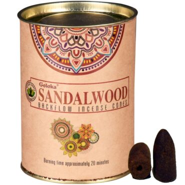 Goloka Sandalwood Incense Cones