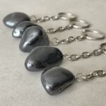 Hematite-Tumbled-Keyring