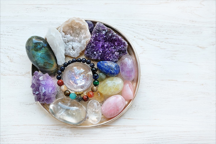 Healing-Crystal-Ritual,-Witchcraft-Relax-Chakra