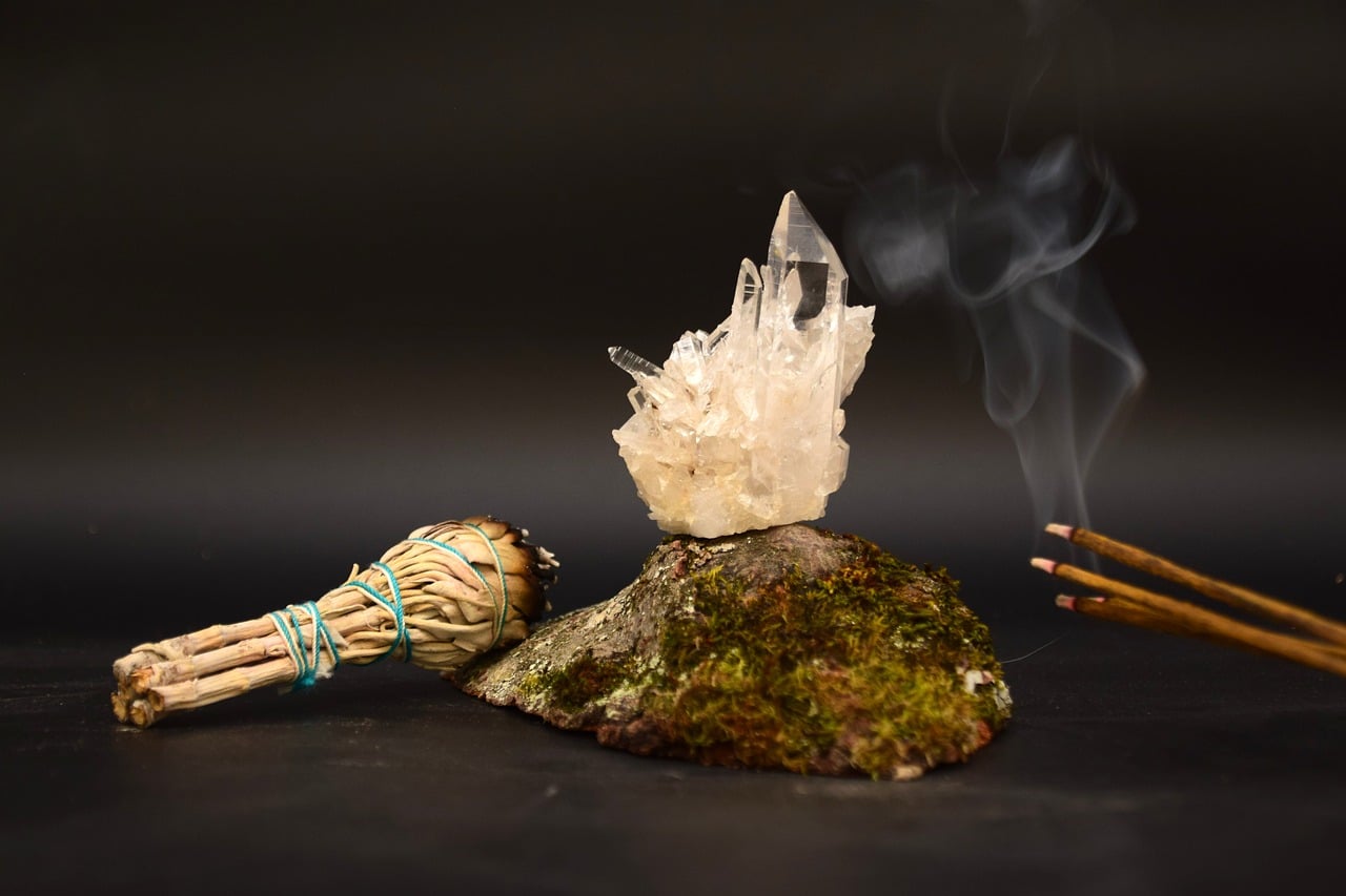 Rock Crystals Sage Incense