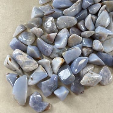 Chalcedony (Blue) Tumbled Stone
